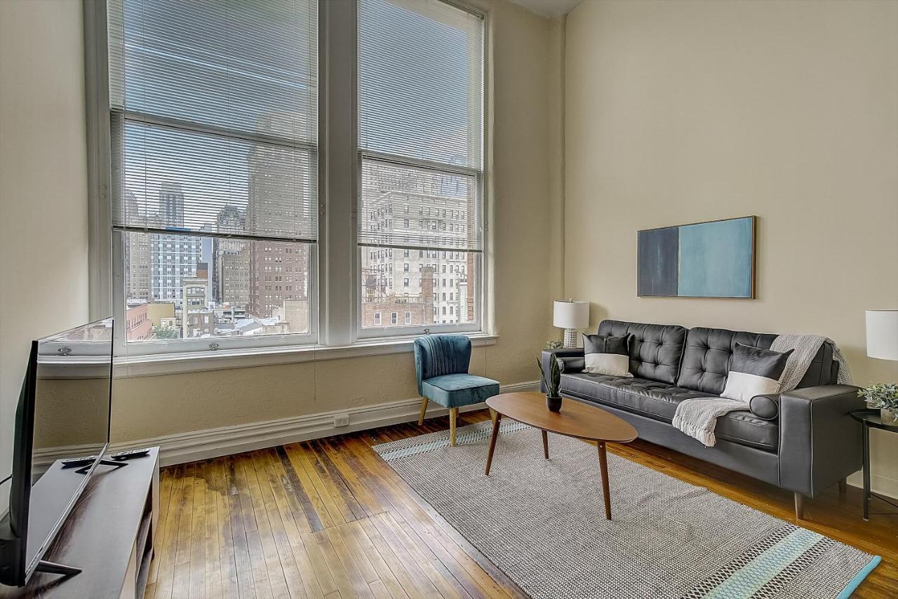 Apartmán Frontdesk I The Cosmopolitan Apts Filadelfie Pokoj fotografie
