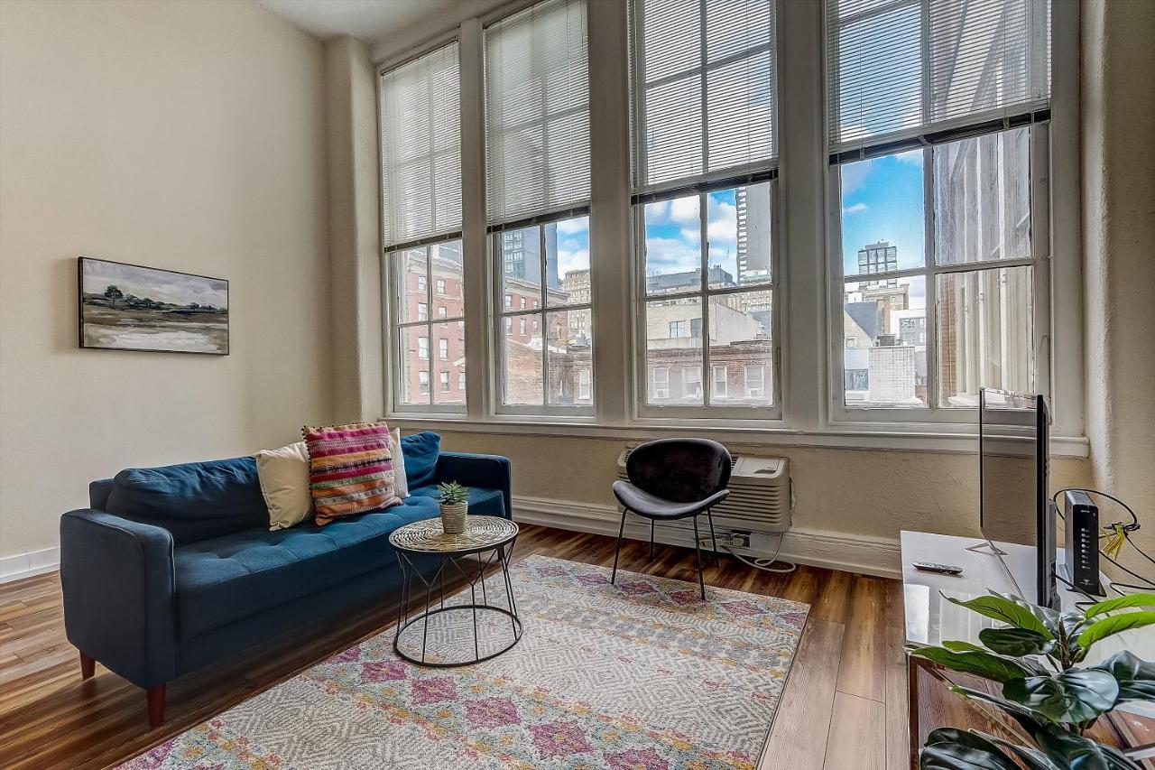 Apartmán Frontdesk I The Cosmopolitan Apts Filadelfie Pokoj fotografie